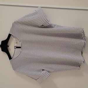 Trendy White&Black blouse